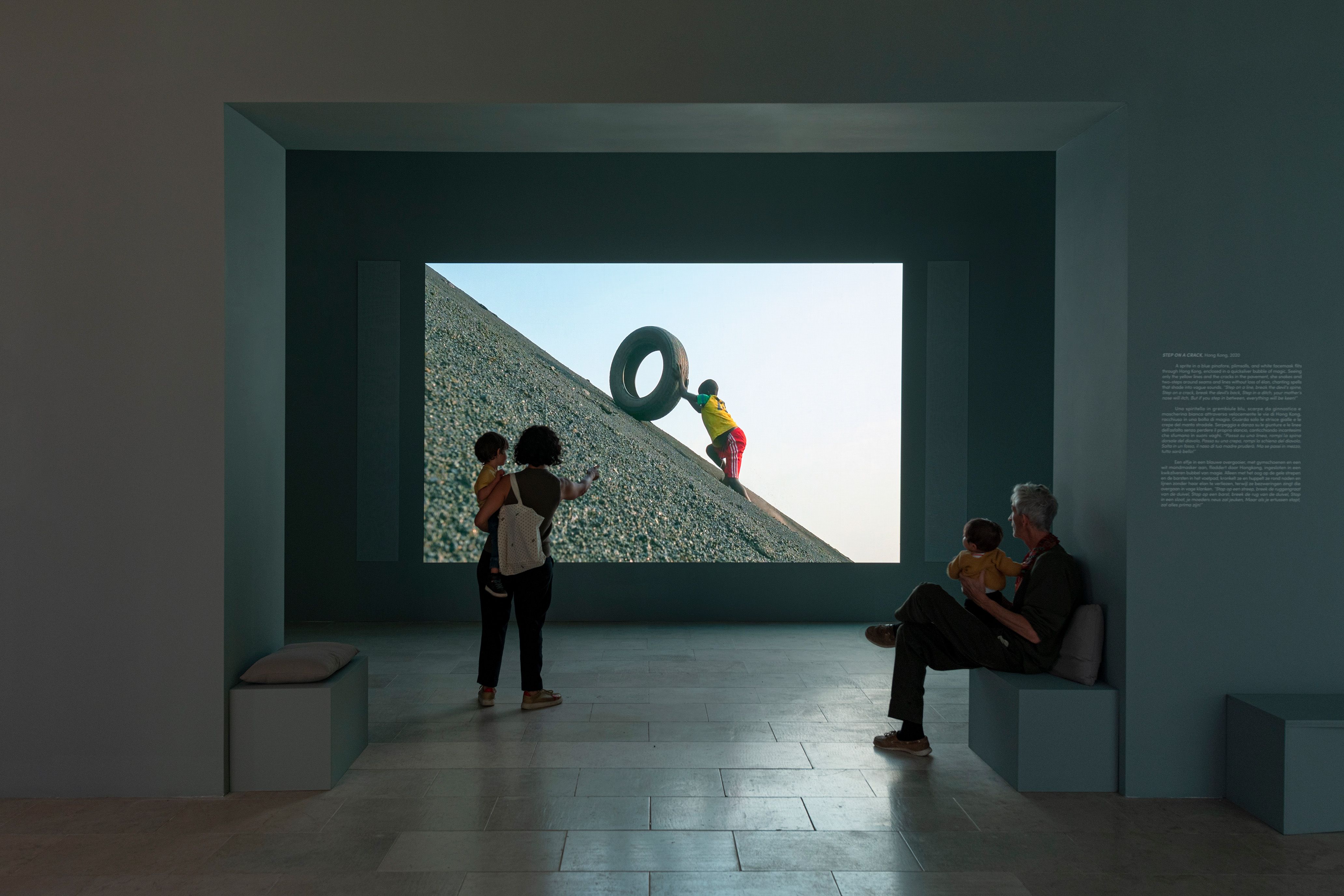 Francis Alÿs, The Nature of the Game, 59th International Art Exhibition. La Biennale di Venezia, 2022. Photo by Roberto Ruiz