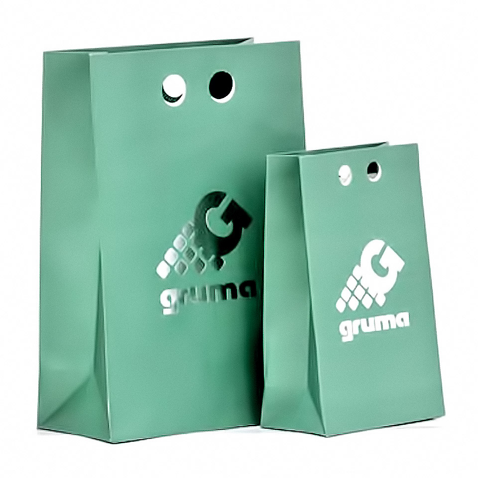 Hot Stamp Bags Paper Bags With Hot Stamping BÖRSE HANDBRANDING