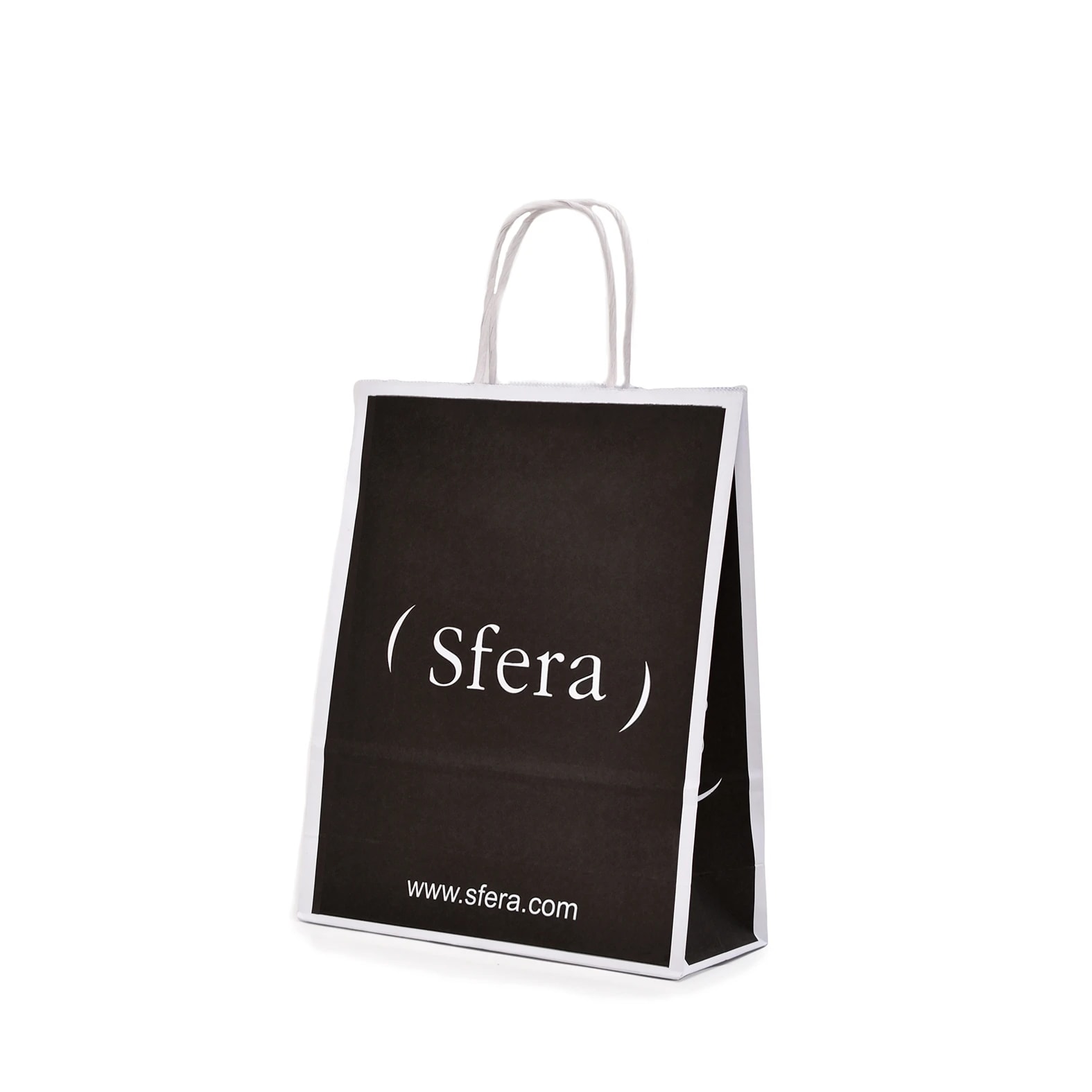 Bolsa para boutique impresa con el logotipo de: Sfera.