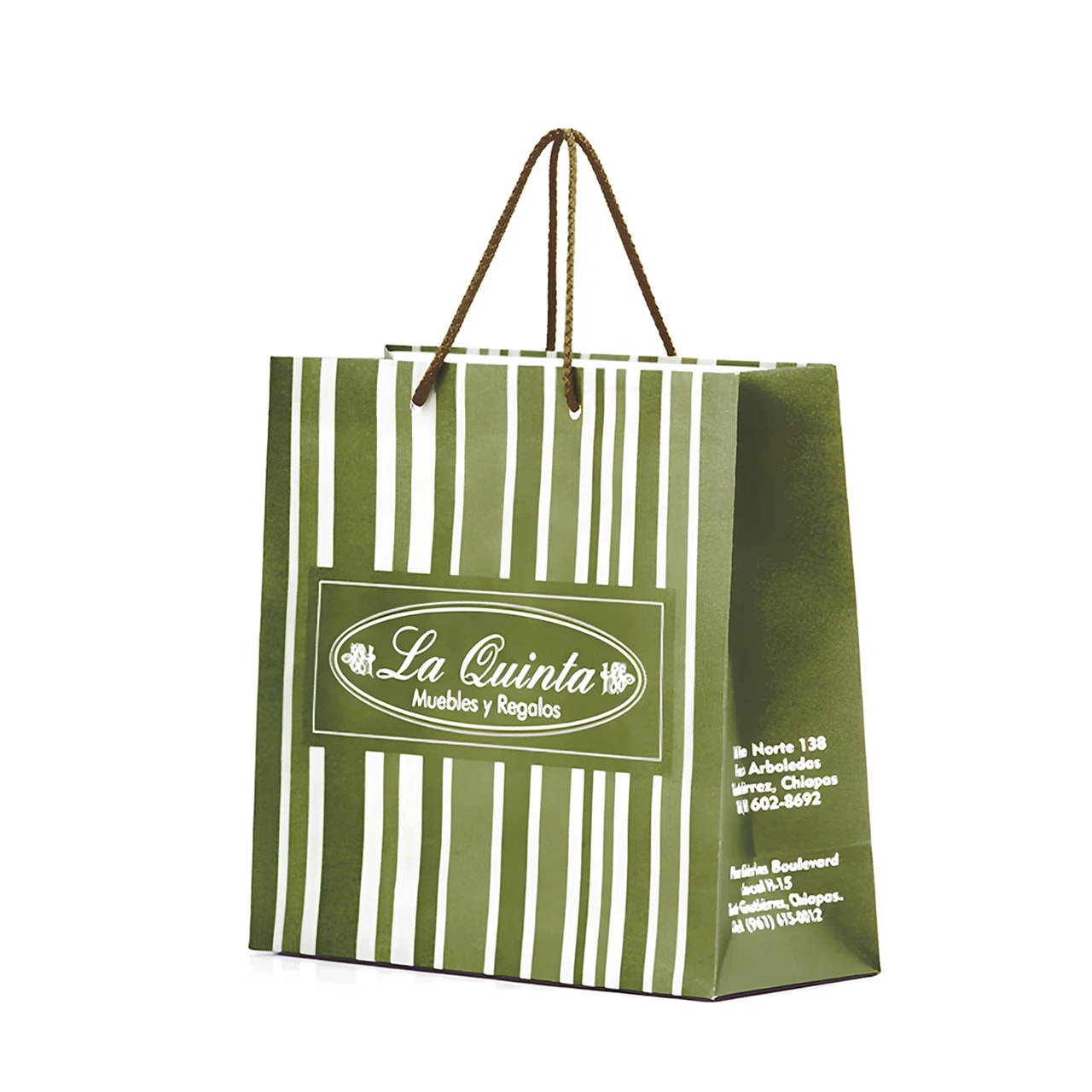 Bolsa para regalos personalizada para la tienda de regalos: La Quinta