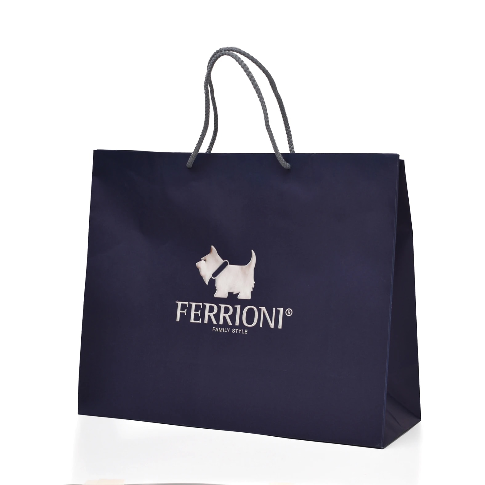 Bolsa personalizada para las tiendas departamentales: Ferrioni Family Style.