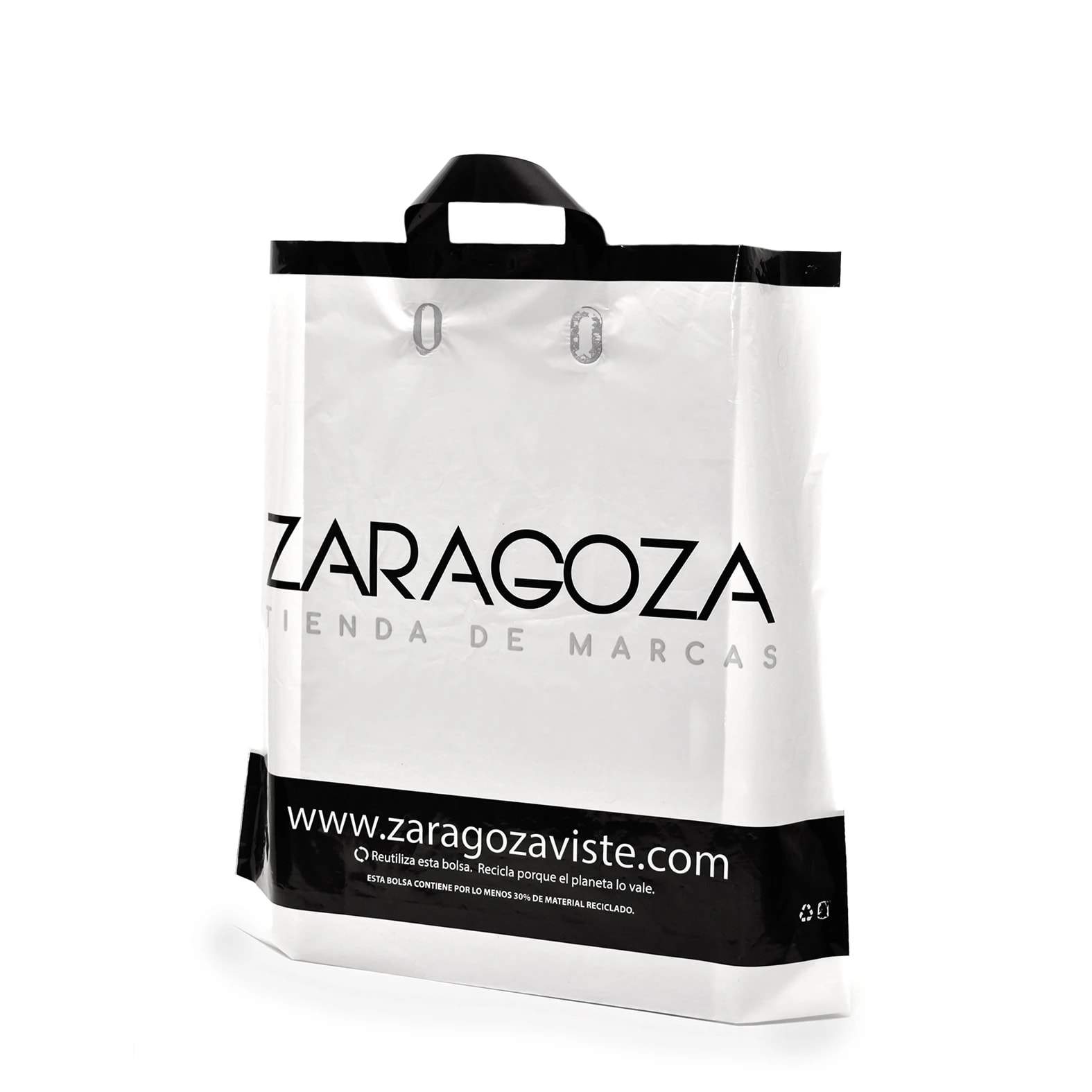 Bolsa para la cadena de  tiendas departamentales: Zaragoza tu Tienda de Marcas.
