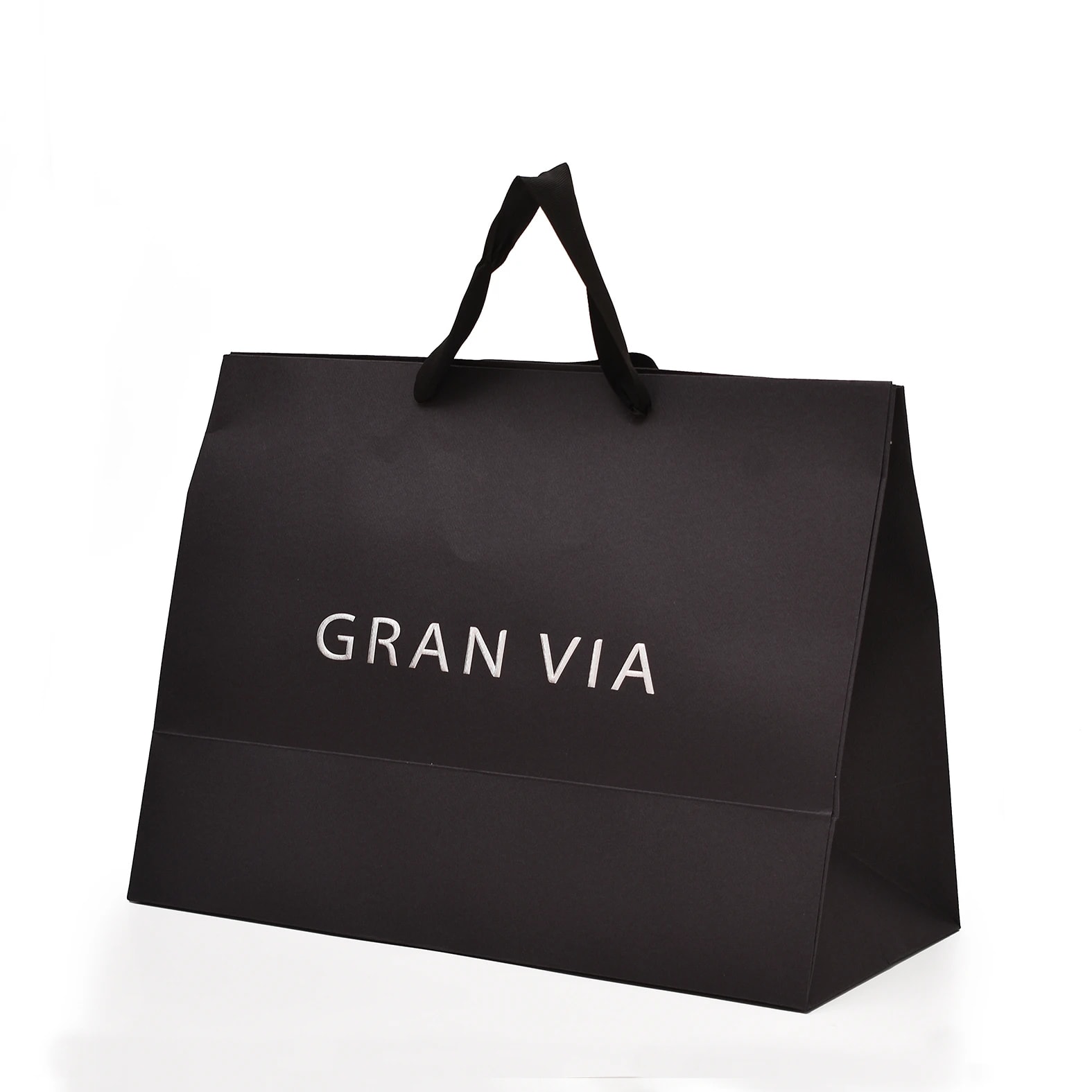Bolsa impresa para la cadena de zapaterías de prestigio: La Gran Vía.