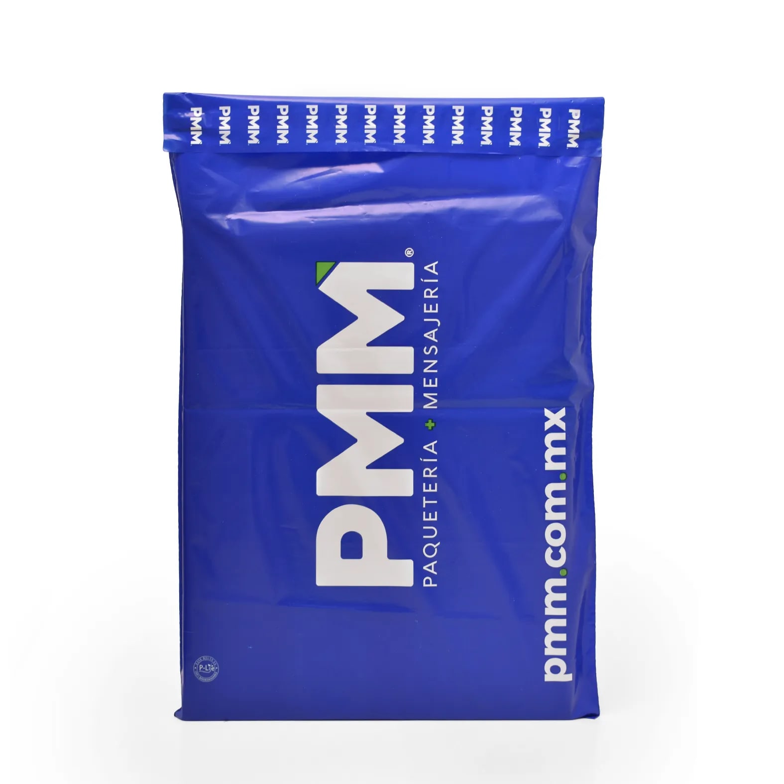 Bolsa Poly Mailer para envíos de mensajería y paquetería de la empresa: PMM.