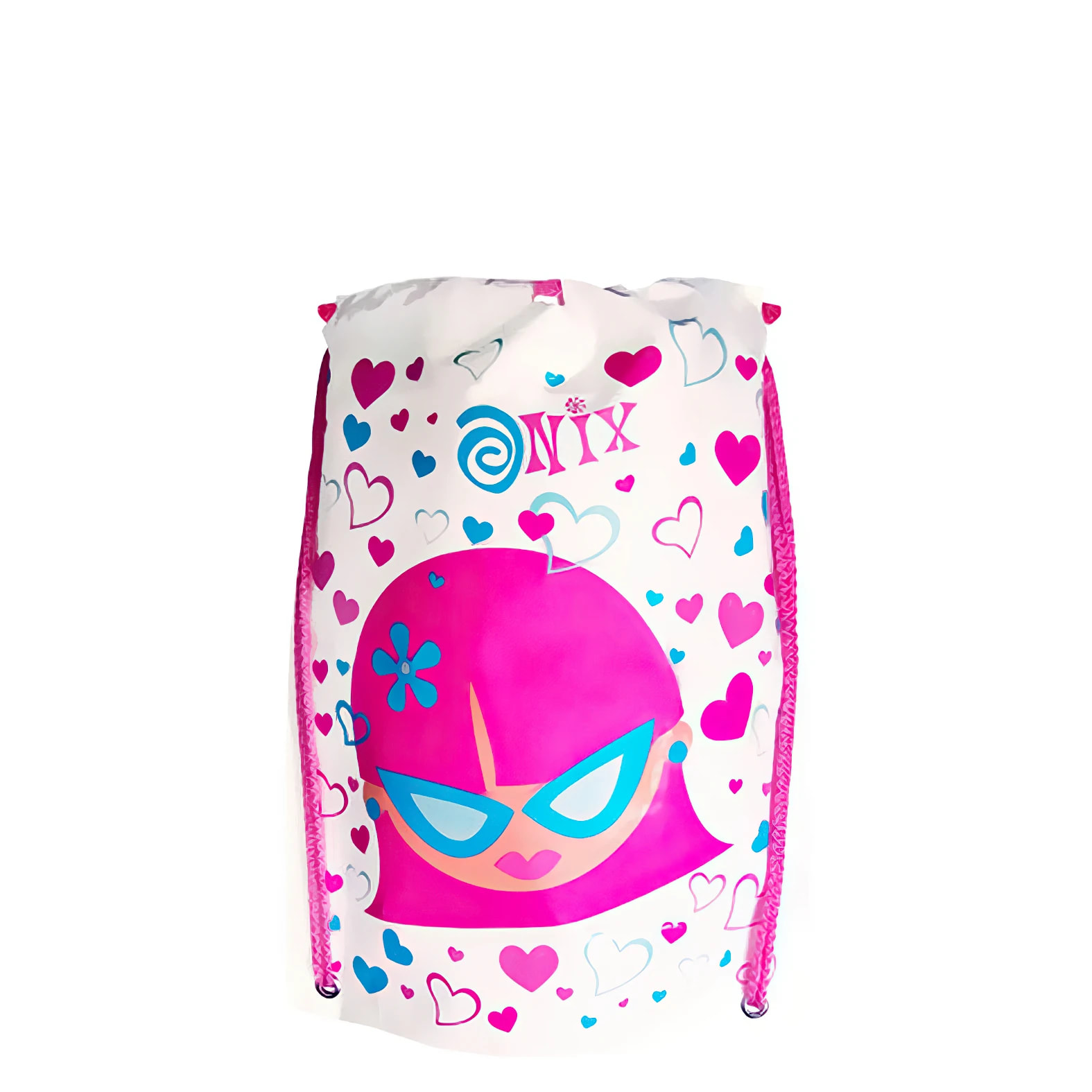 Bolsa tipo mochila impresa para la marca: Onix.