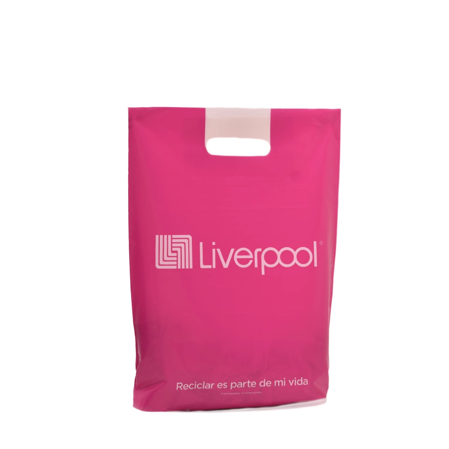 Bolsa de plástico asas troqueladas con logotipo: Liverpool