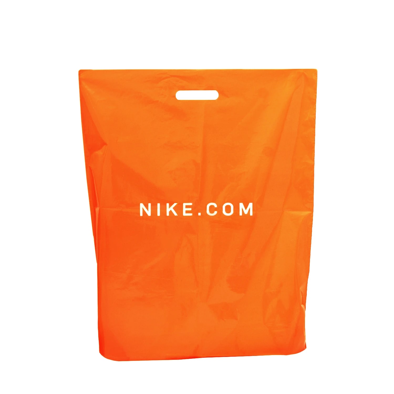 Bolsa de plástico de asas troqueladas con logo: Nike
