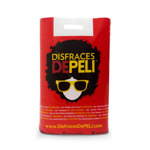 Bolsa personalizada para boutique de disfraces: DePeli