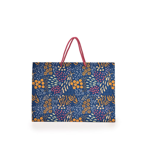 Bolsa Couché impresa en selección de color para la marca: Natural Scents.