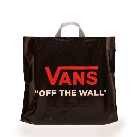 Bolsa con asas flexibles fabricada en plástico para la marca: Vans