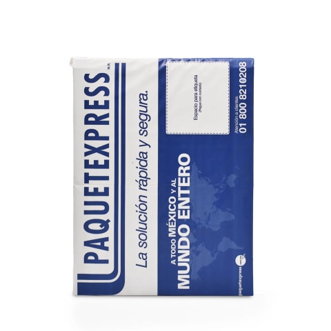 Bolsa para envíos de paquetes con sello de seguridad: Paquetexpress