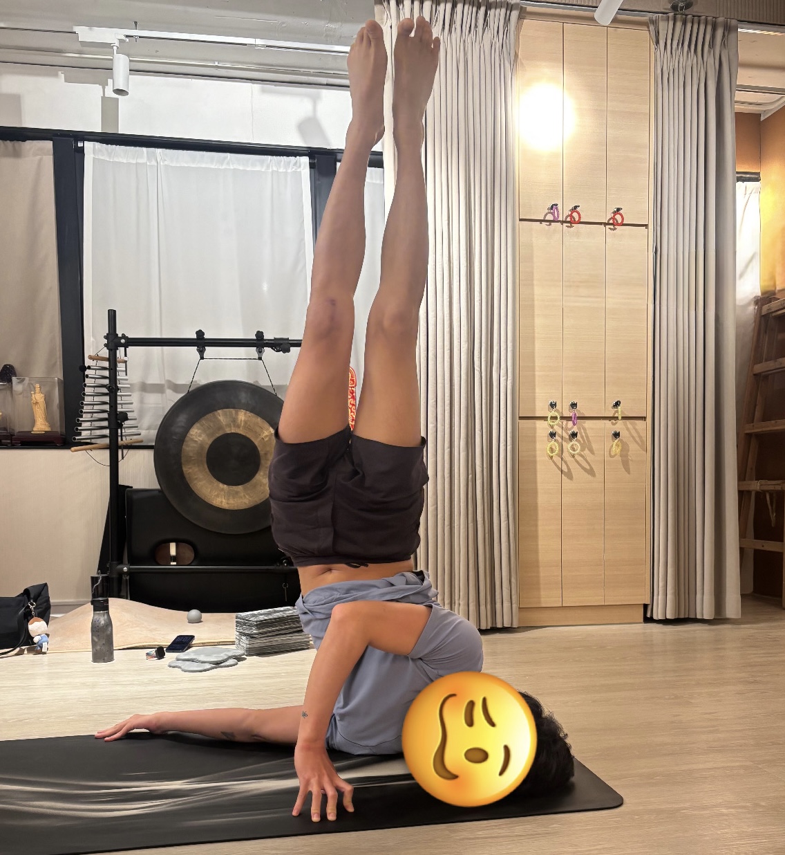 Side Shoulder Stand