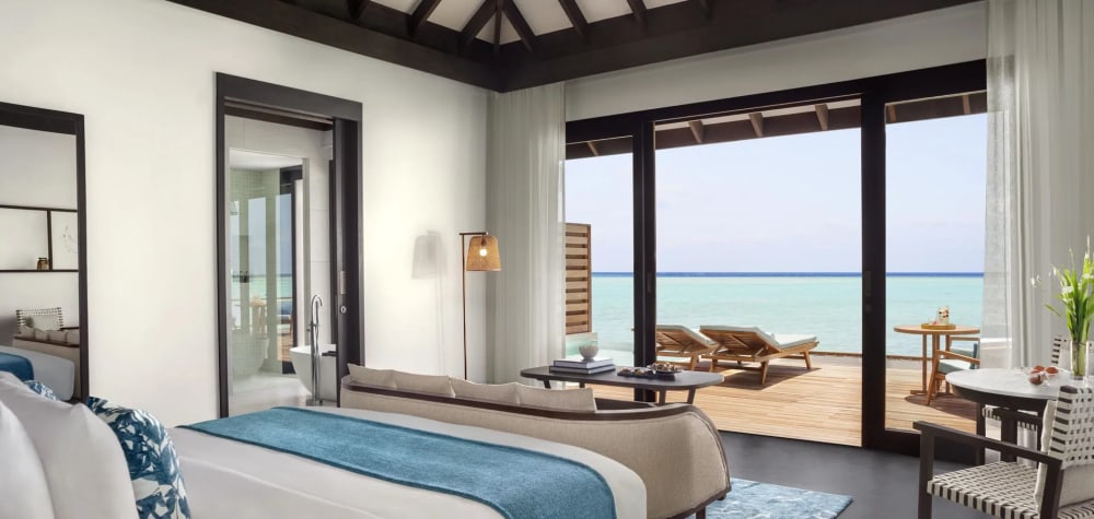 Deluxe over water pool villa