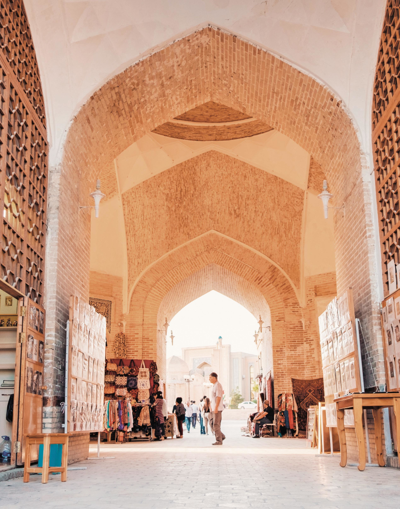 via della seta uzbekistan