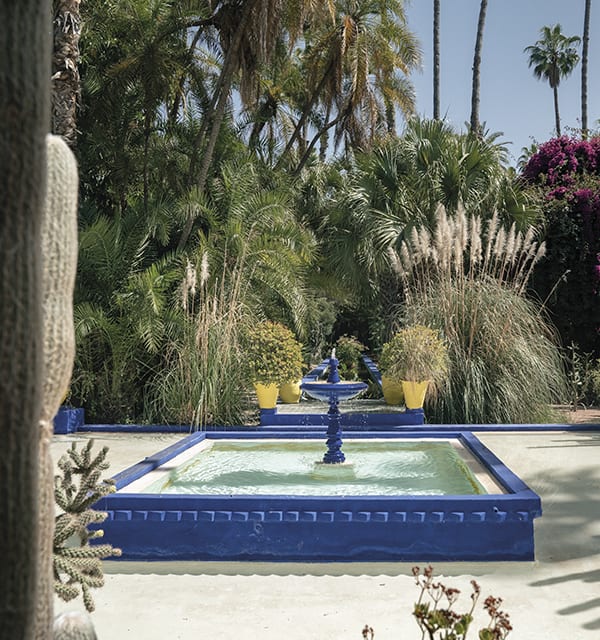 le jardin majorelle a Marrakech