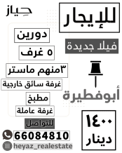 House for Rent in Abu Fatira