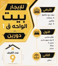 بيت للايجار في الواحة