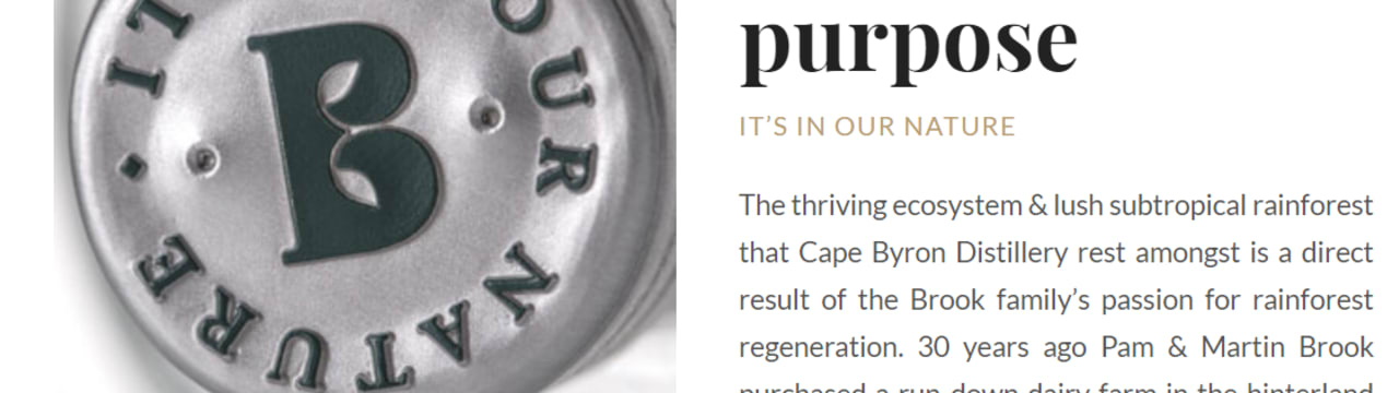 Cape Byron distillery