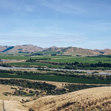 Overview of the Awatere Valley.