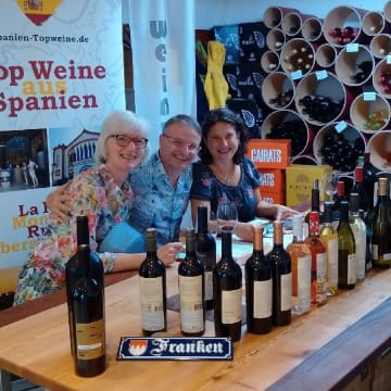Verkostung mit spanischen Tapas im Weinhaus am Esbaum in Rosenheim