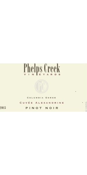 “Cuvee Alexandrine” Pinot Noir