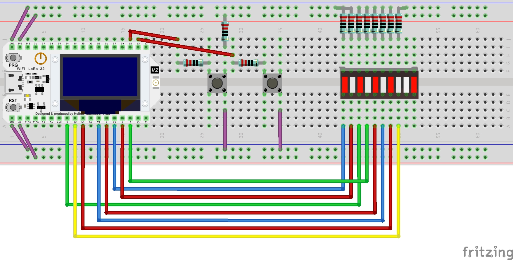 LED Bar Breadboard View image