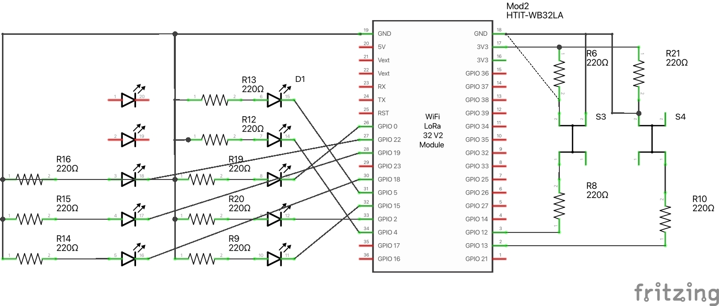 LED Bar Schematic image