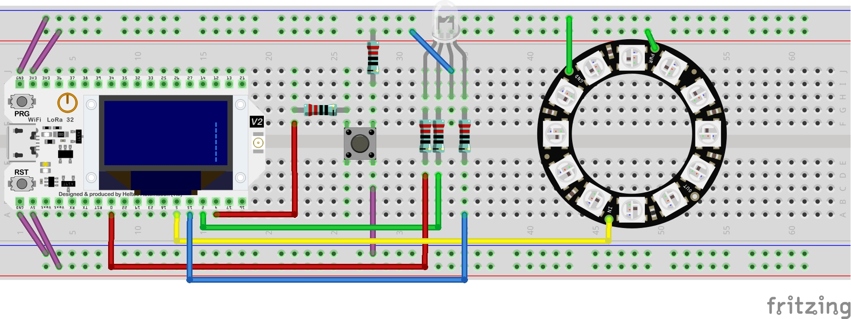 RGB LED and NeoPixels Bread View image