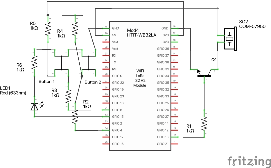 LED Bar Schematic image