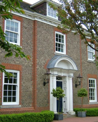 Masterframe Bygone Collection UPVC Sash Windows - Full Georgian Bar Design - Reading