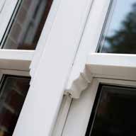 Close up of a sash window to show that it is Low maintenane and easy cleaning