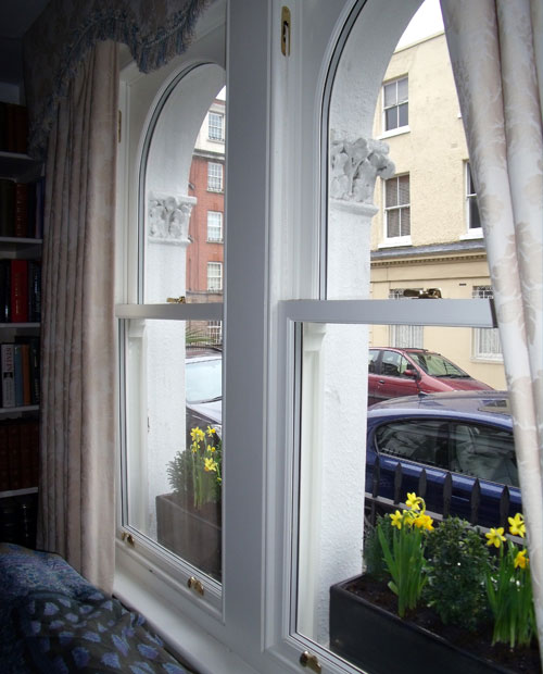 timber sash window