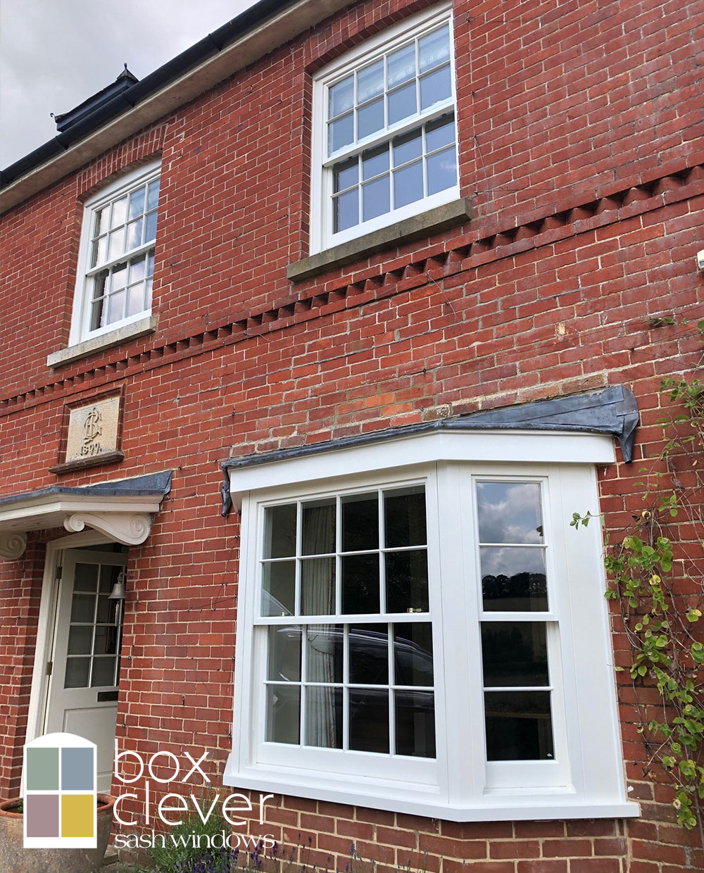 Bereco Heritage Sash Windows Connected Bay with Georgian Bar Design