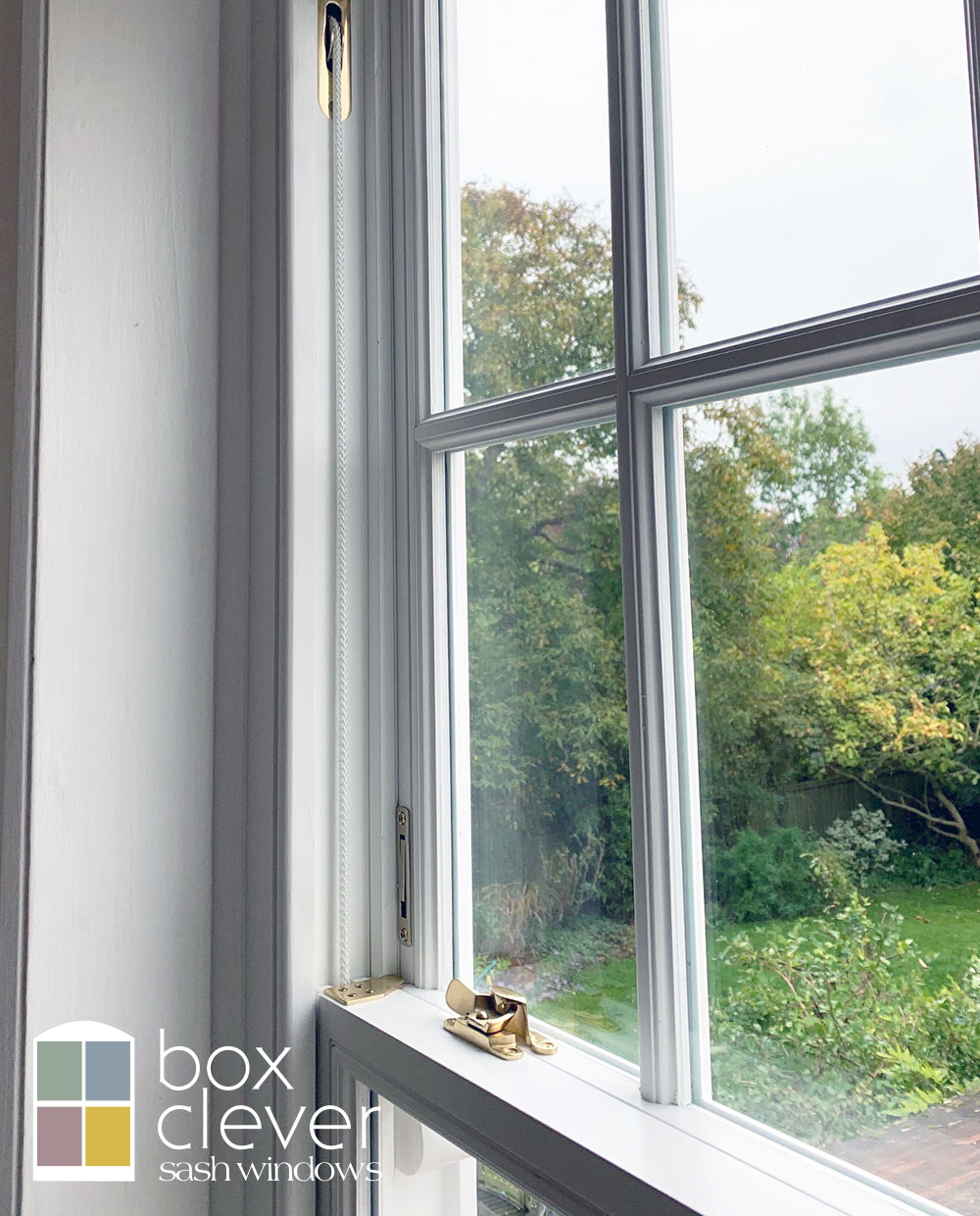 Bereco Heritage Timber Sash Windows with Cords and Weights Interior View