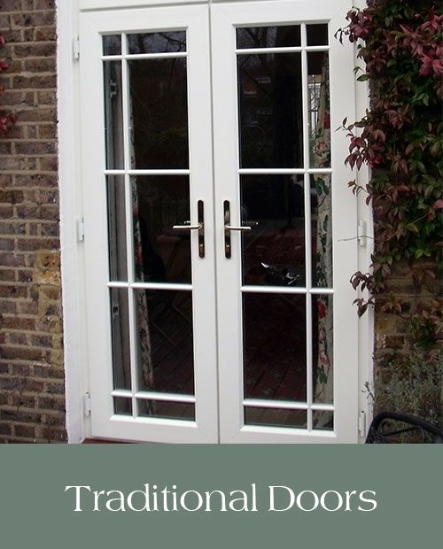 Windows and Doors Product Range - Traditional doors