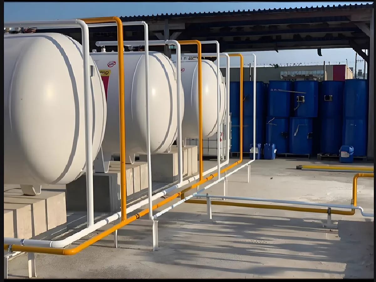 Proteus Laundry Services — Βιομηχανική Εγκατάσταση LPG