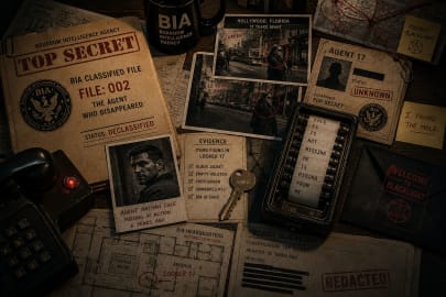 Classified BIA investigation file about the missing Agent 17 and Project Blacklight in the Operation Saving Hollywood story