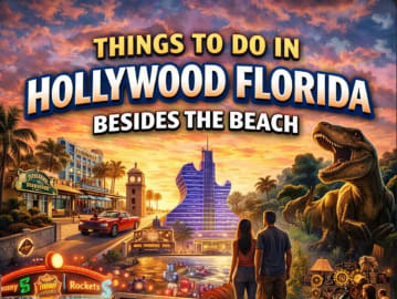 Things to do in Hollywood Florida besides the beach including escape rooms, entertainment, nightlife, and attractions at Boxroom Escape Games.