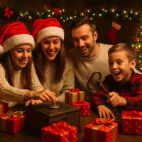 Celebrate Christmas at Boxroom Escape Games in Hollywood, Florida