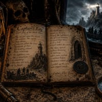 The Captain's Log, Page V: The First Footprints on the Island