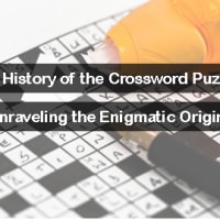 The History of the Crossword Puzzle