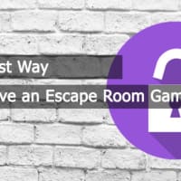 The Best Way to Solve an Escape Room Game