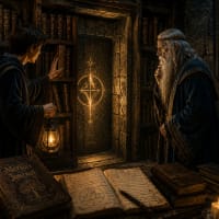 Merlin's Journal – Entry II: The Apprentice Who Found the Door