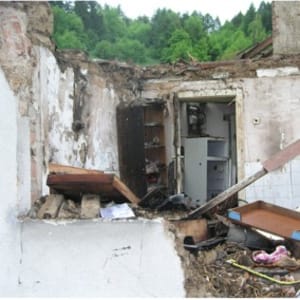 Výbuch zemního plynu, Lažánky