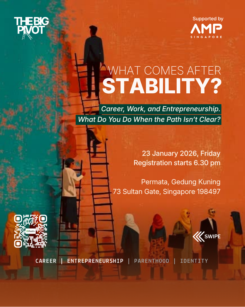 What Comes After Stability event poster