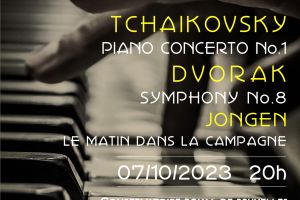 Tchaikovsky Piano No. 1 - Dvorak No. 8 / Season Opening Concert