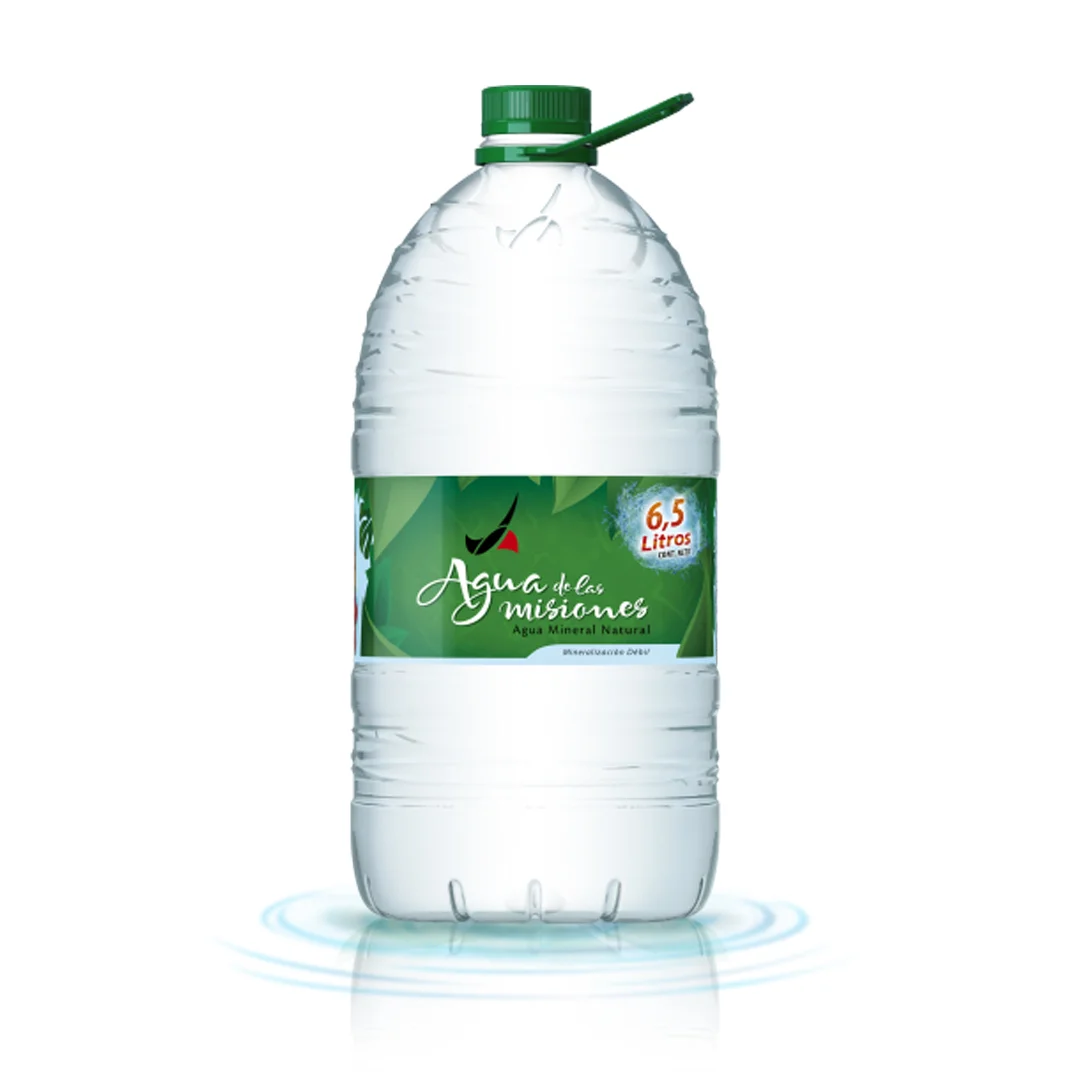 Agua Mineral de las Misiones x 6,5L