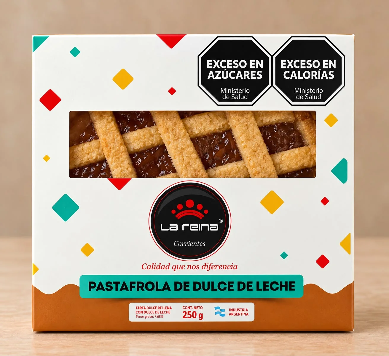 Pastafrola de Dulce de Leche 250 g
