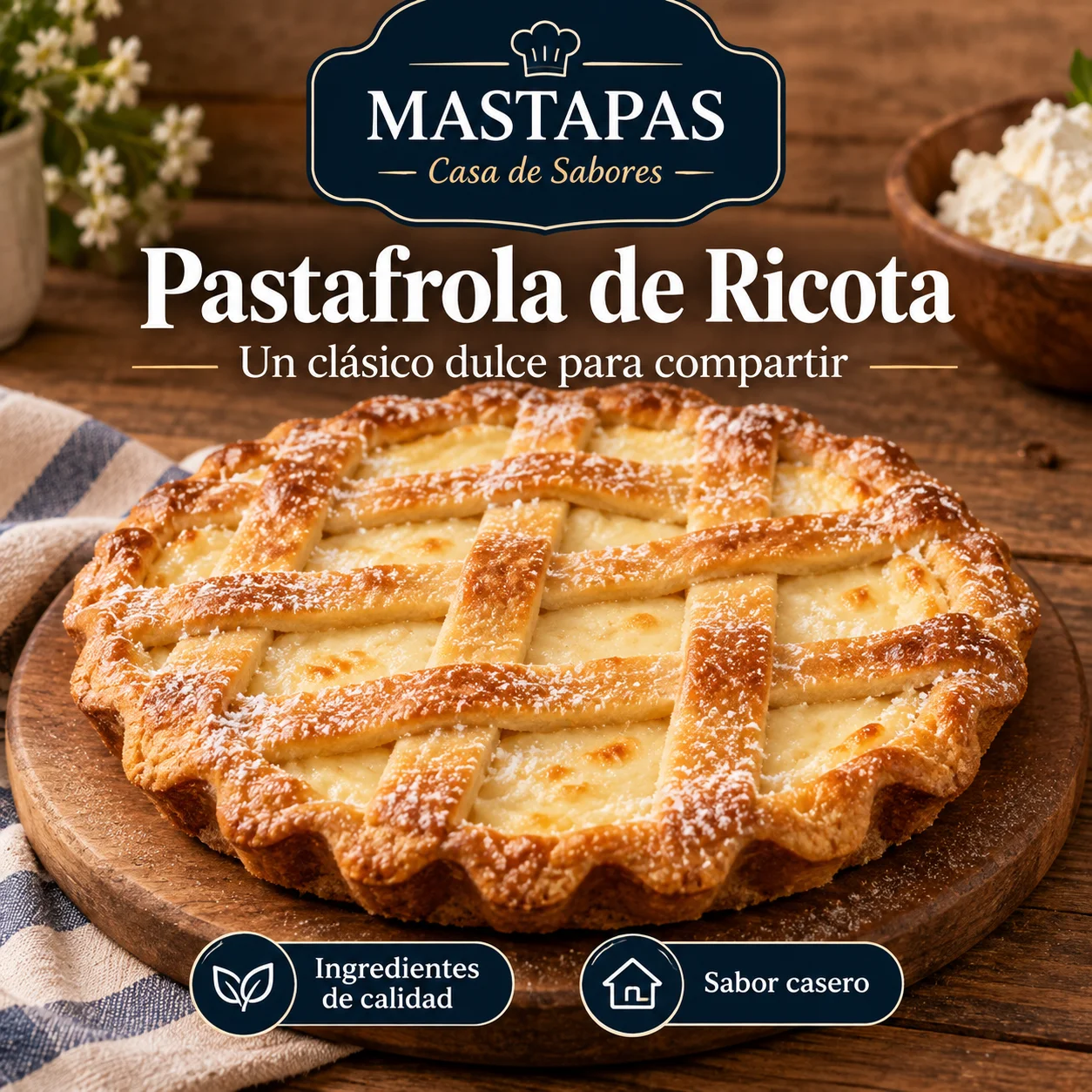 Torta de ricota 