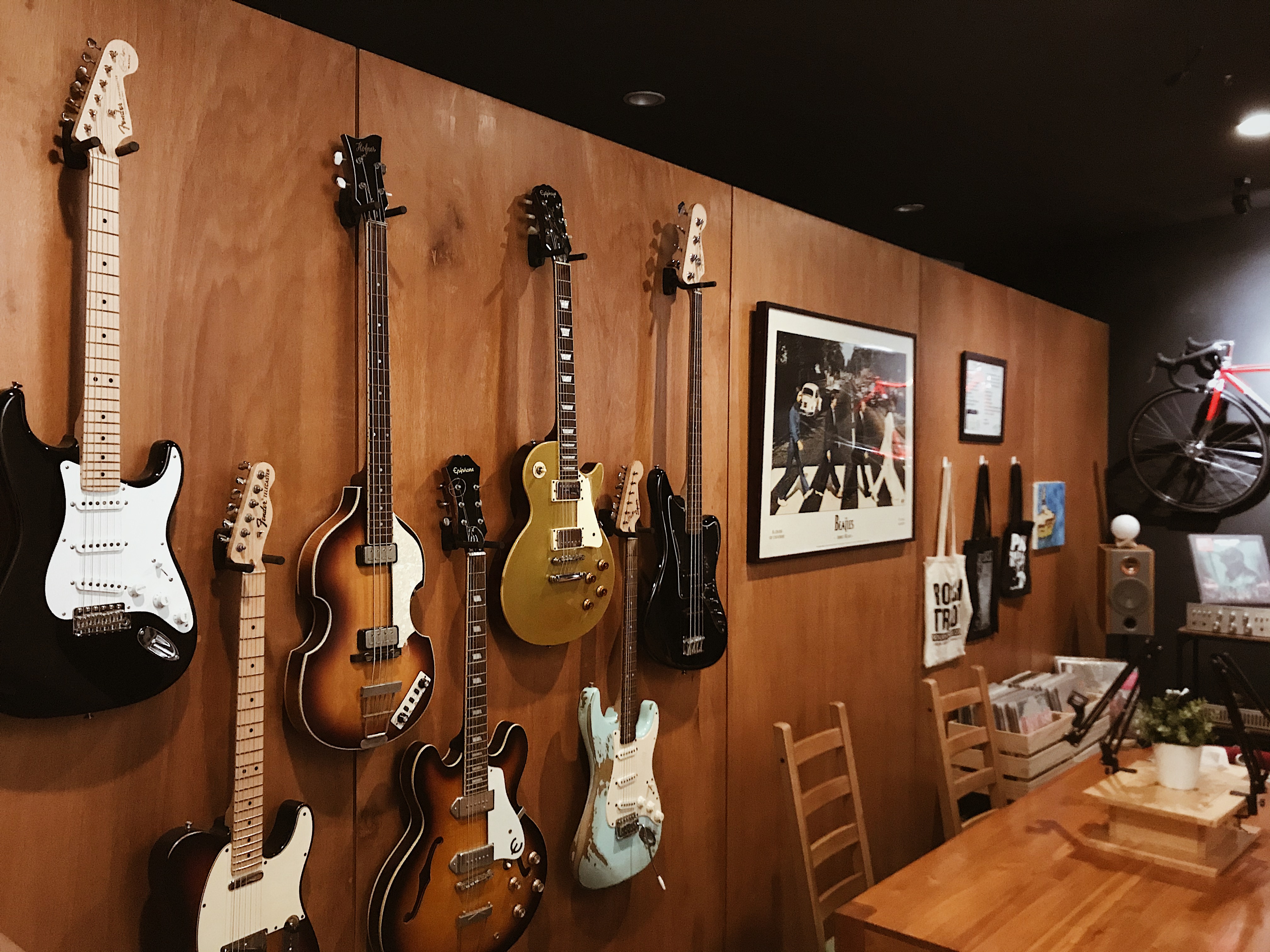 Guitar wall
